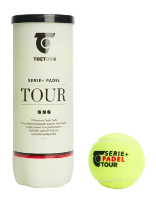 4 X Tretorn Serie + Tour Tubes