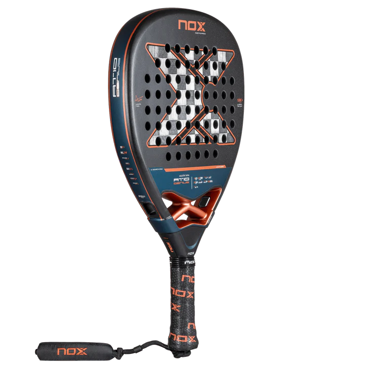 Nox AT10 Genius Attack 18K Alum By Agustin Tapia Padel Racket