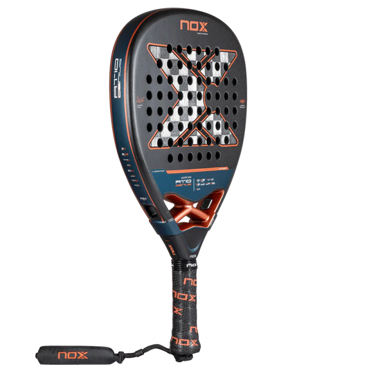 Nox AT10 Genius Attack 18K Alum By Agustin Tapia Padel Racket