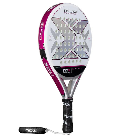 Nox ML10 PRO CUP SILVER - Miguel Lamperti's racket