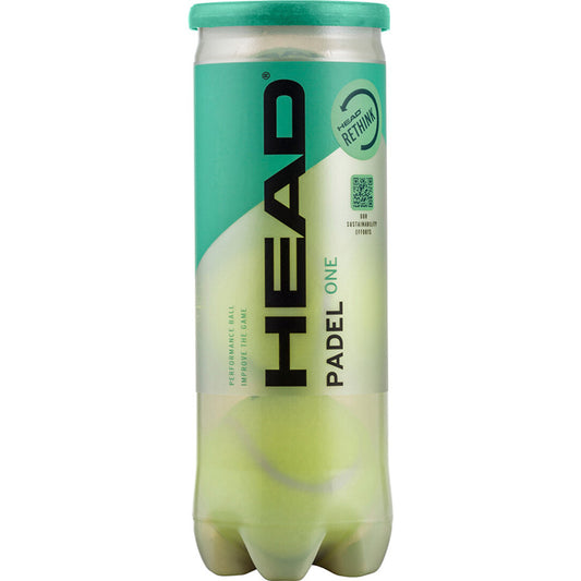 4 X Head Padel One 3 Ball Tube