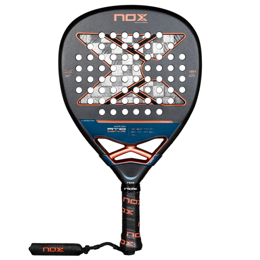 Nox AT10 Genius Attack 18K Alum By Agustin Tapia Padel Racket