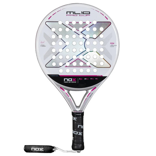 Nox ML10 PRO CUP SILVER - Miguel Lamperti's racket