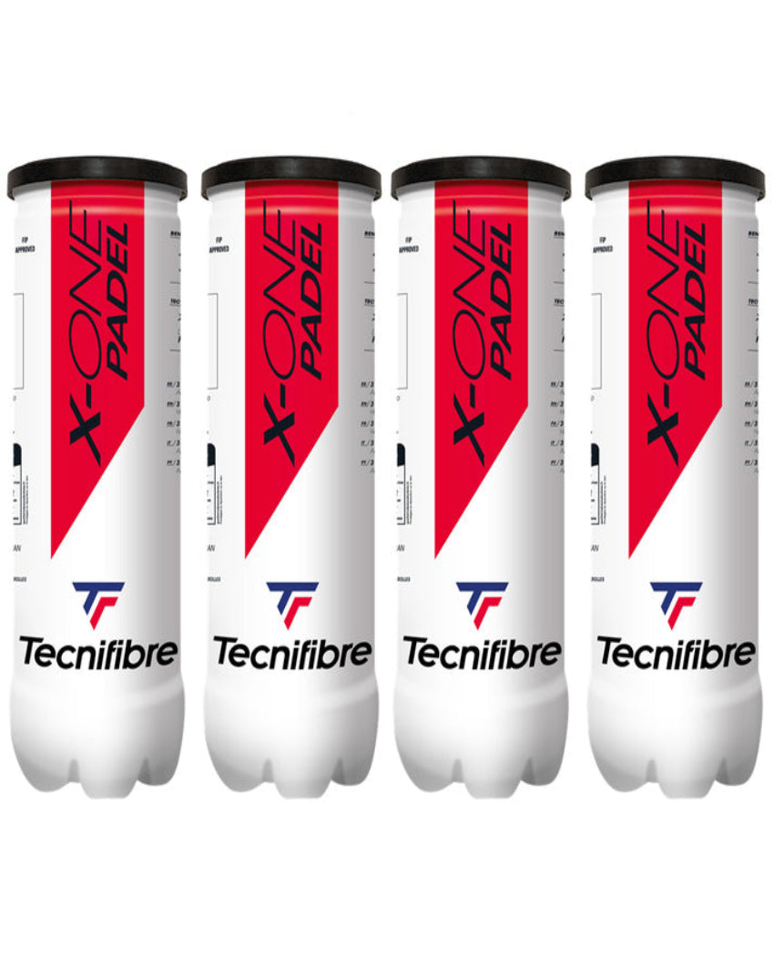 4 X Tecnifibre X-One balls