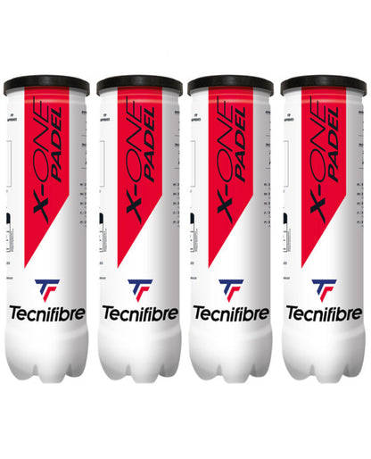 4 X Tecnifibre X-One balls