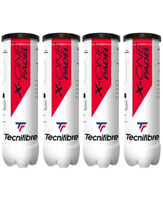 4 X Tecnifibre X-One balls